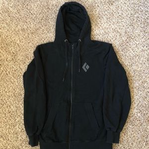 Men’s Small Black Diamond Hoodie